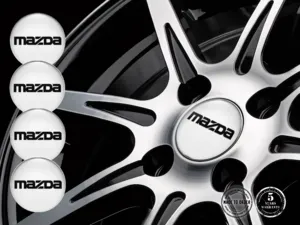 Mazda Adesivi Cerchio Auto Edizione Loghi Cupola Stilosi